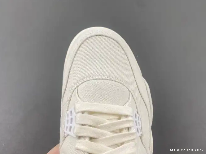 Kick Theory x Air AO2571-100 4 'White' Jordan Levi's 0519